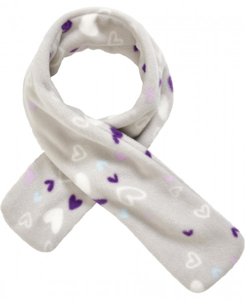Fleece-Steckschal Herzchen