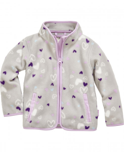 Fleece-Jacke Herzchen